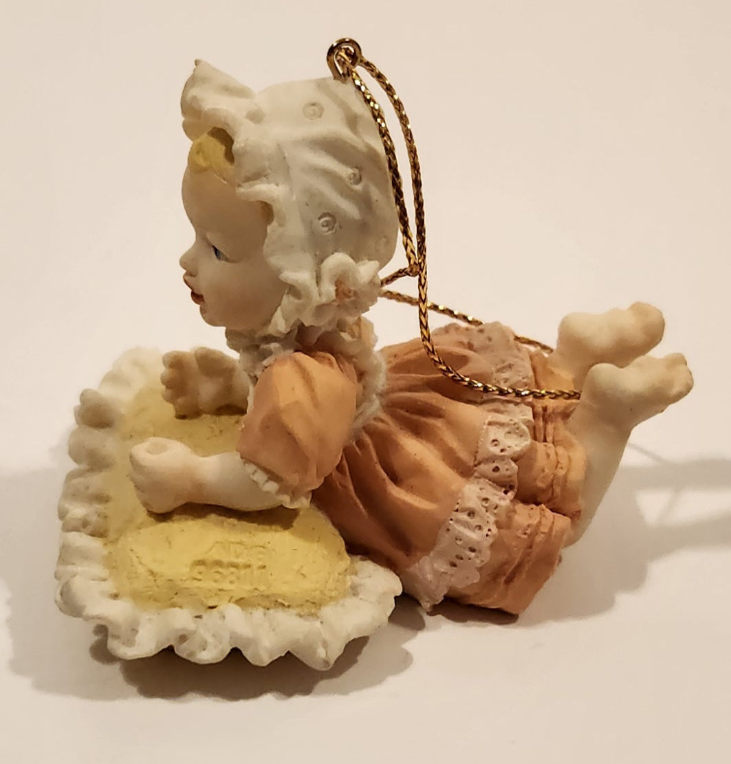 1993 Ashton Drake Heirloom Ornaments Heather Porcelain Figurine by Yolanda Bello 5