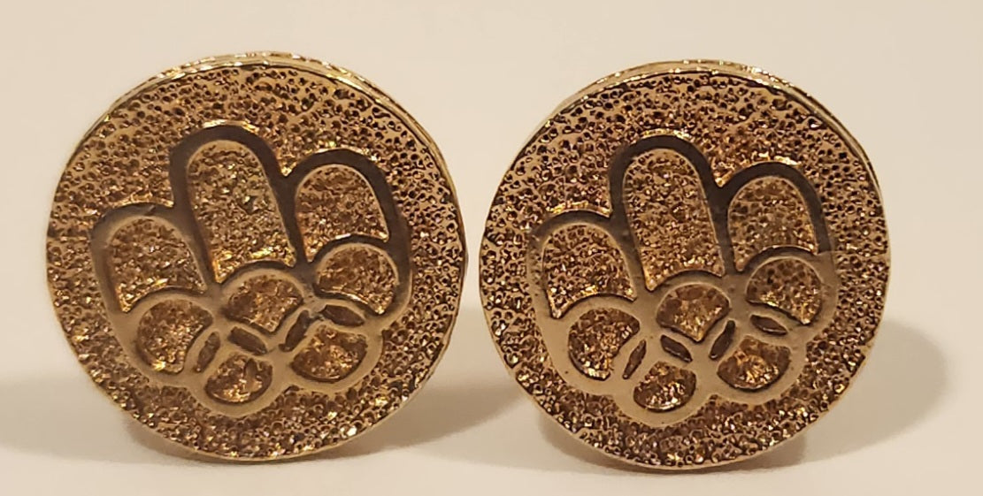 Vintage 1976 Montreal Summer Olympics Gold Tone Cufflinks 3