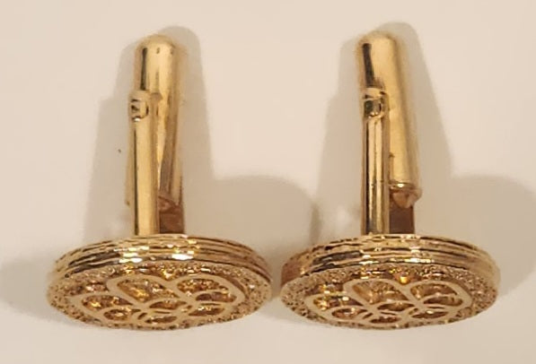 Vintage 1976 Montreal Summer Olympics Gold Tone Cufflinks 4