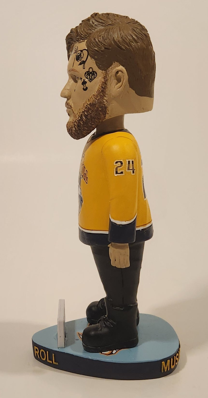2025 BDA Sports NHL Nashville Predators Music City Hockey Bobblehead Series Smash Ville Jelly Roll 7" Tall Resin Figure New in Box 3