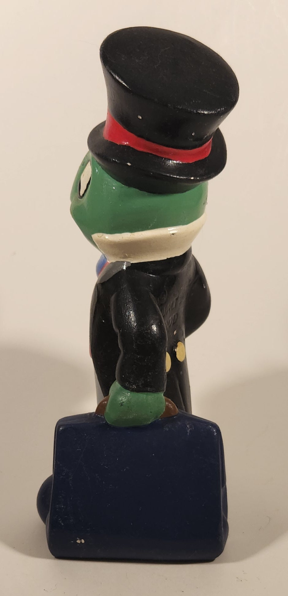 Vintage 1970s Walt Disney Productions Jiminy Cricket 9" Tall Ceramic Figure 2