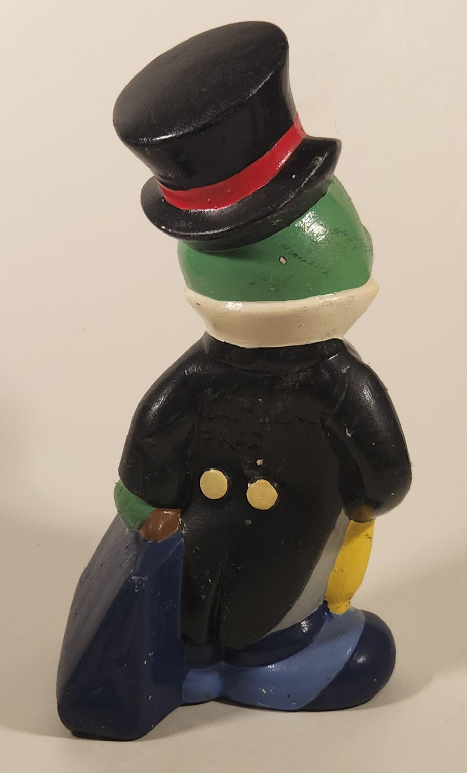 Vintage 1970s Walt Disney Productions Jiminy Cricket 9" Tall Ceramic Figure 3