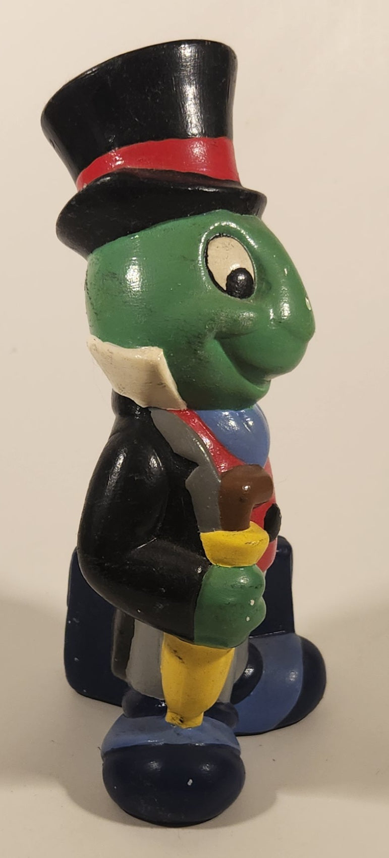 Vintage 1970s Walt Disney Productions Jiminy Cricket 9" Tall Ceramic Figure 4