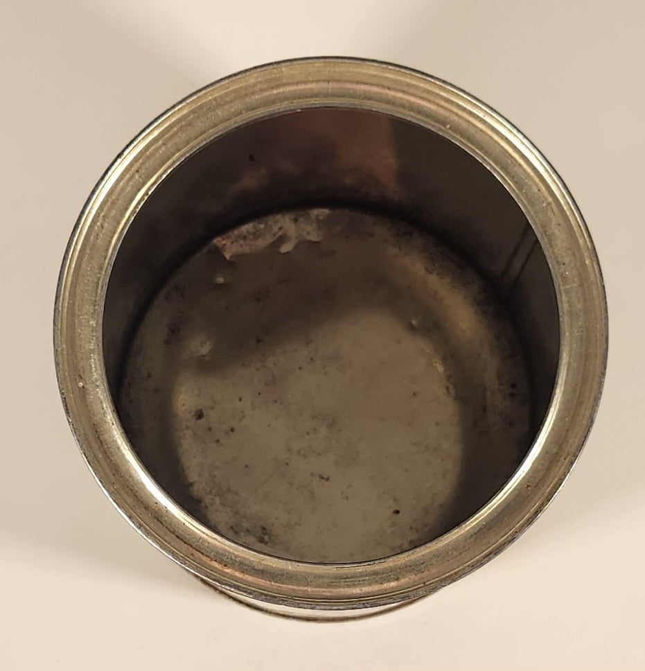 Vintage John Middleton Inc Sugar Barrel Pipe Mixture XXX Mildly Aromatic Tobacco Tin Metal Can 6
