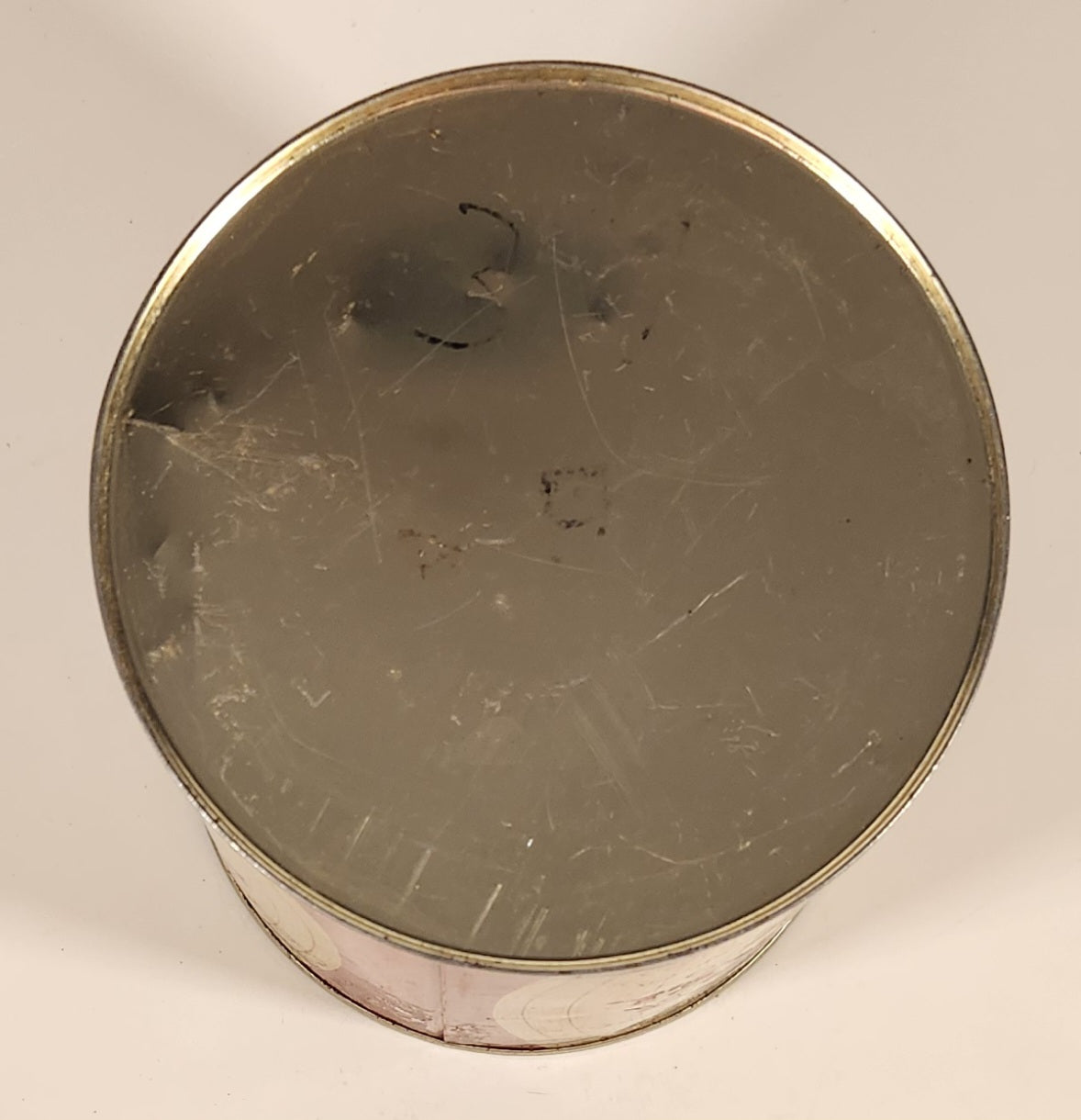Vintage John Middleton Inc Sugar Barrel Pipe Mixture XXX Mildly Aromatic Tobacco Tin Metal Can 7