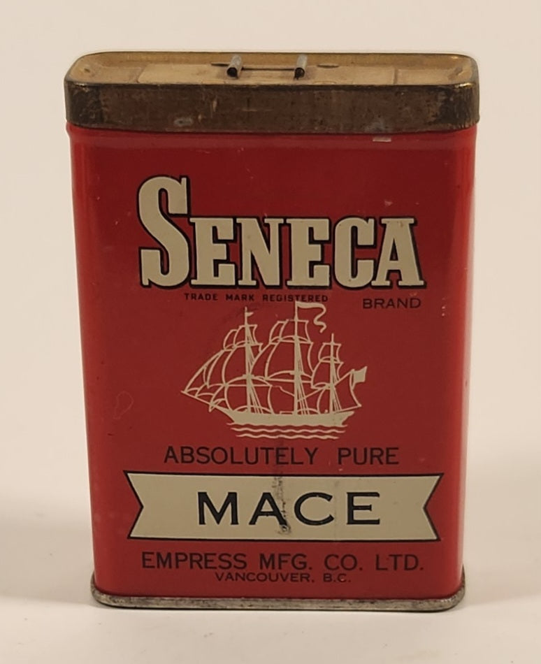 1940s Empress Seneca Brand Mace Tin Still Has Mace 3