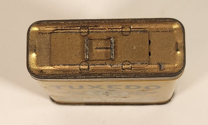 Vintage Tuxedo Pure Celery Seed Yellow 3 1/4" Tall Tin Metal Spice Container 5