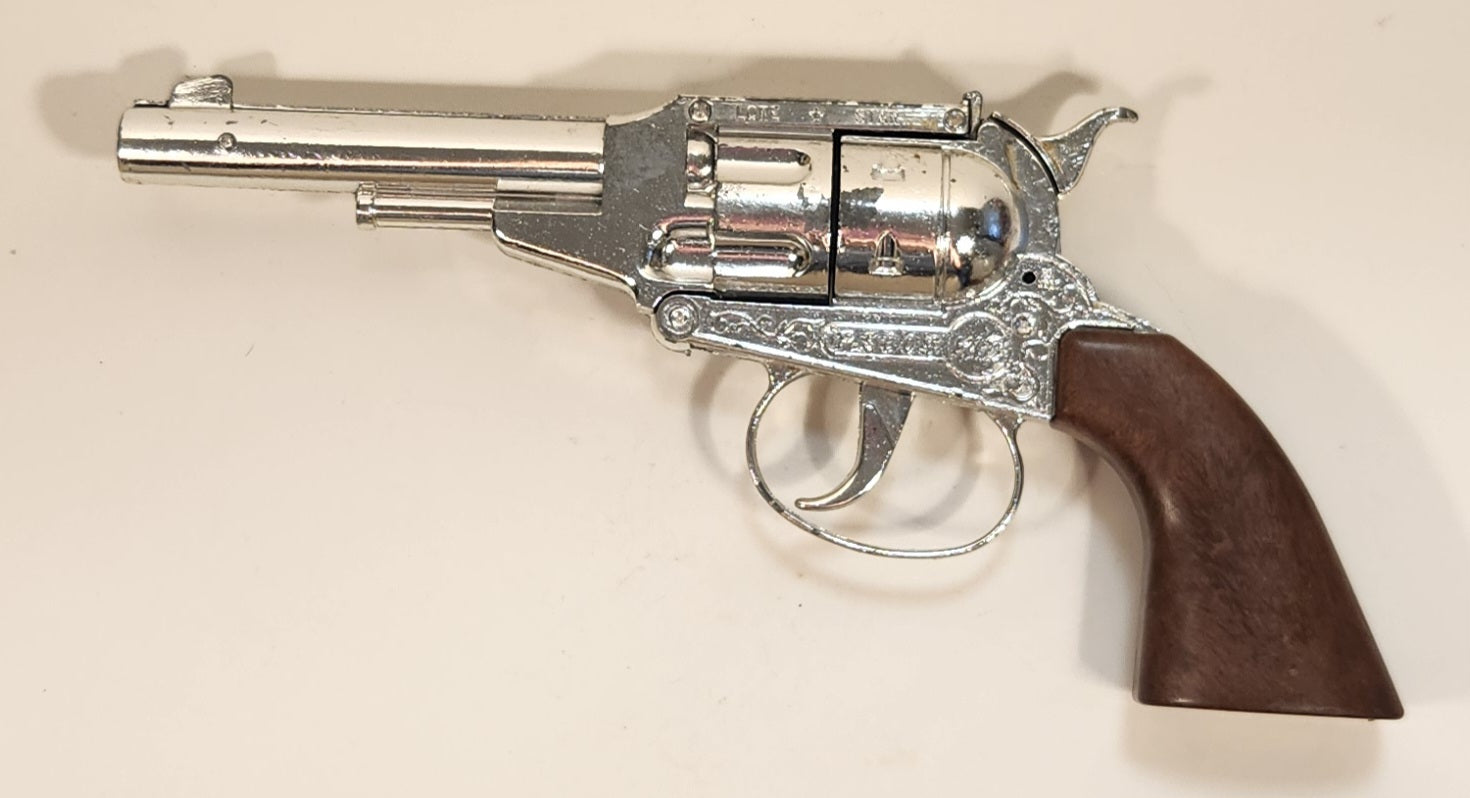 Vintage Pecos Kid Lone Star Metal and Plastic Toy Cap Gun Made in England 2