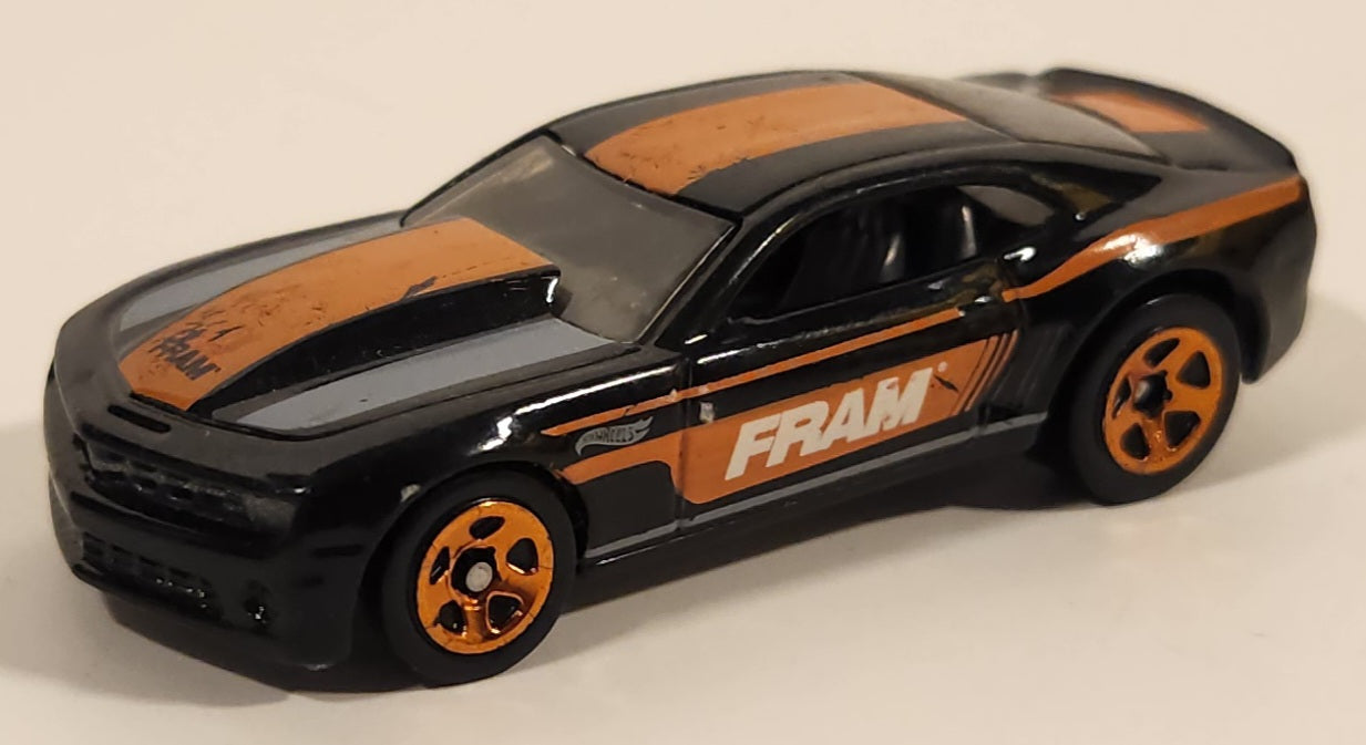 2016 Hot Wheels HW Speed Graphics '13 COPO Camaro FRAM Black Die Cast Toy Car Vehicle