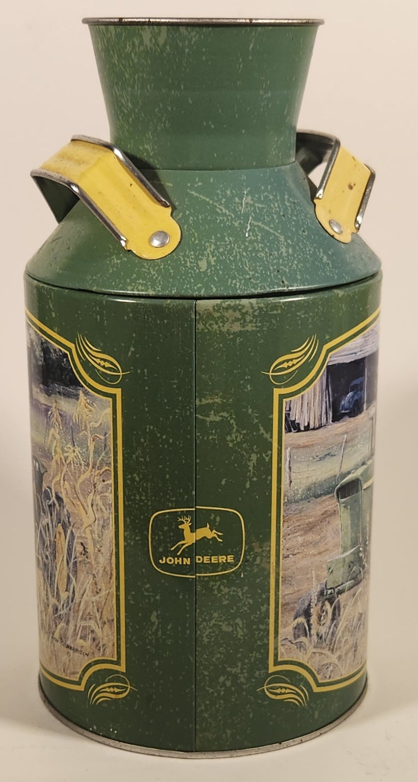 2008 John Deere Judy Richardson Tractors 8" Tin Metal Milk Creamer Jug Can 3