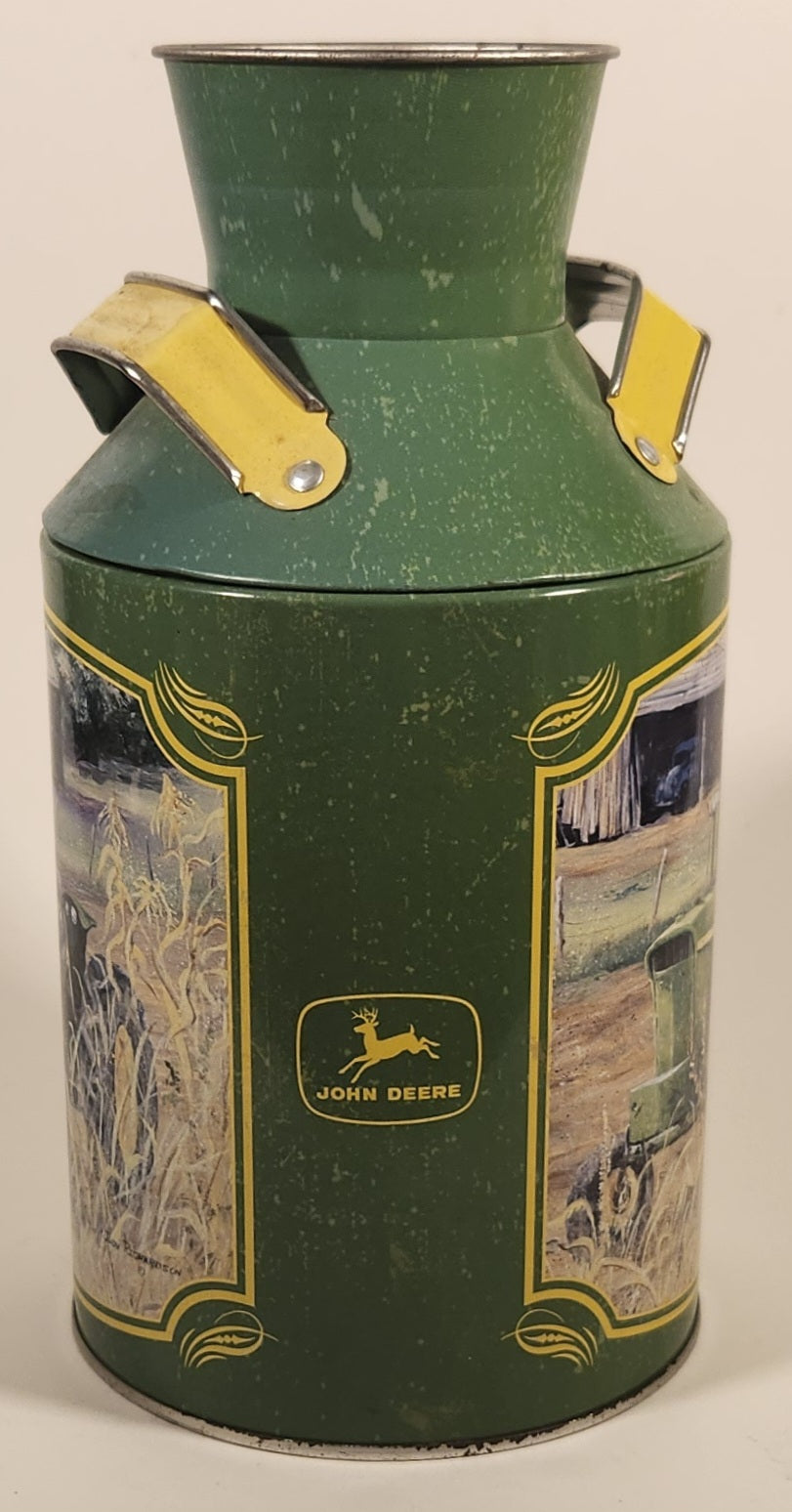 2008 John Deere Judy Richardson Tractors 8" Tin Metal Milk Creamer Jug Can 5