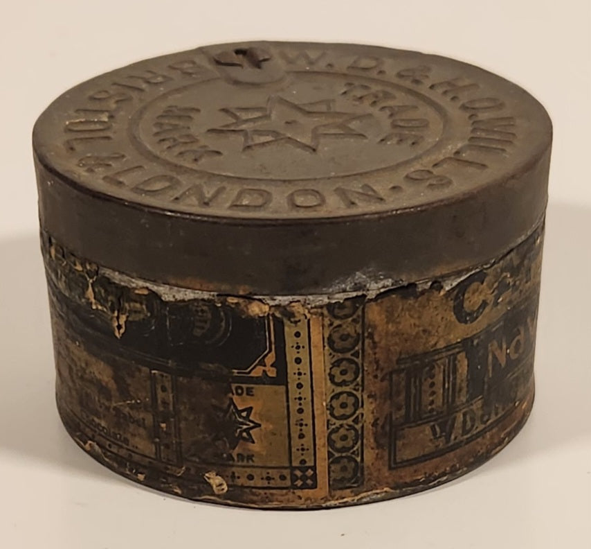 Antique W.D. & H.O. Wills Bristol & London Capstan Navy Cut Medium Tobacco Tin Metal Can 2