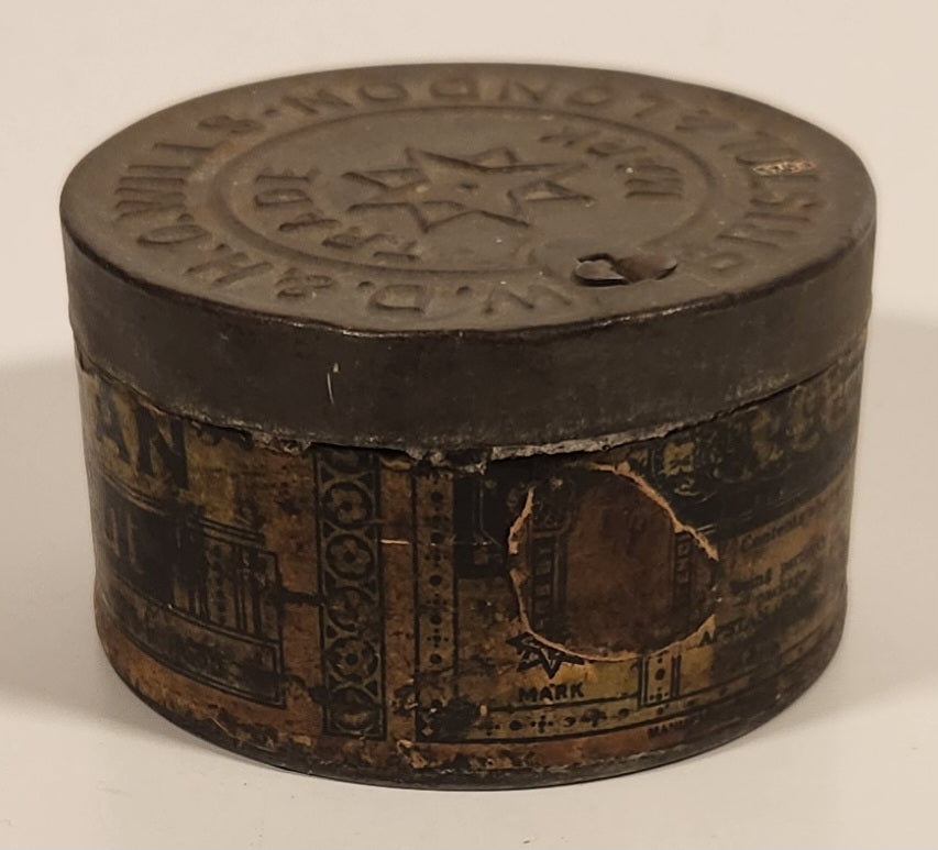 Antique W.D. & H.O. Wills Bristol & London Capstan Navy Cut Medium Tobacco Tin Metal Can 4
