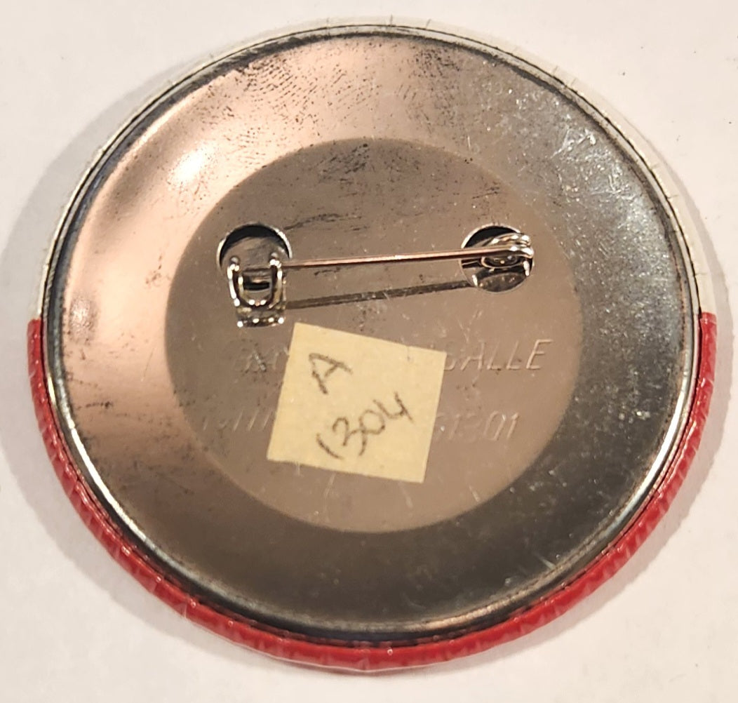 KITS Cameras Ltd Ultra Print White and Red 2 1/4" Round Button Pin 2
