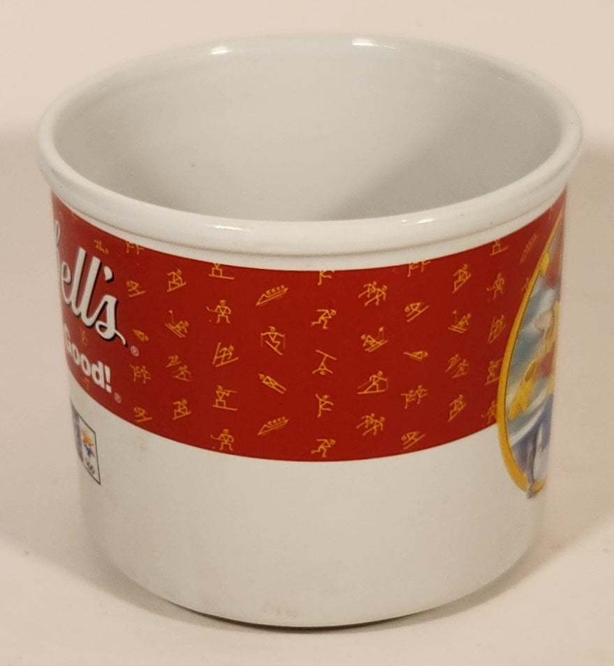 2002 Houston Harvest Gift Products Campbell's Soup Limited Edition 2002 Salt Lake City Winter Olympics U.S. Olympic "Skater" Ceramic Soup Mug 4