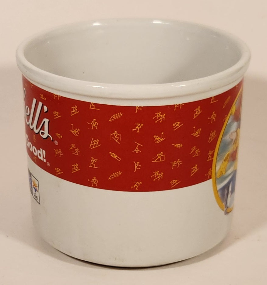 2002 Houston Harvest Gift Products Campbell's Soup Limited Edition 2002 Salt Lake City Winter Olympics U.S. Olympic "Skater" Ceramic Soup Mug 5