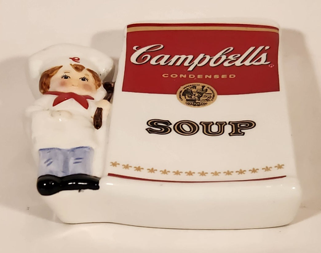 1997 Westwood International Campbell's Condensed Soup Ceramic Spoon Rest Wall Plaque 2