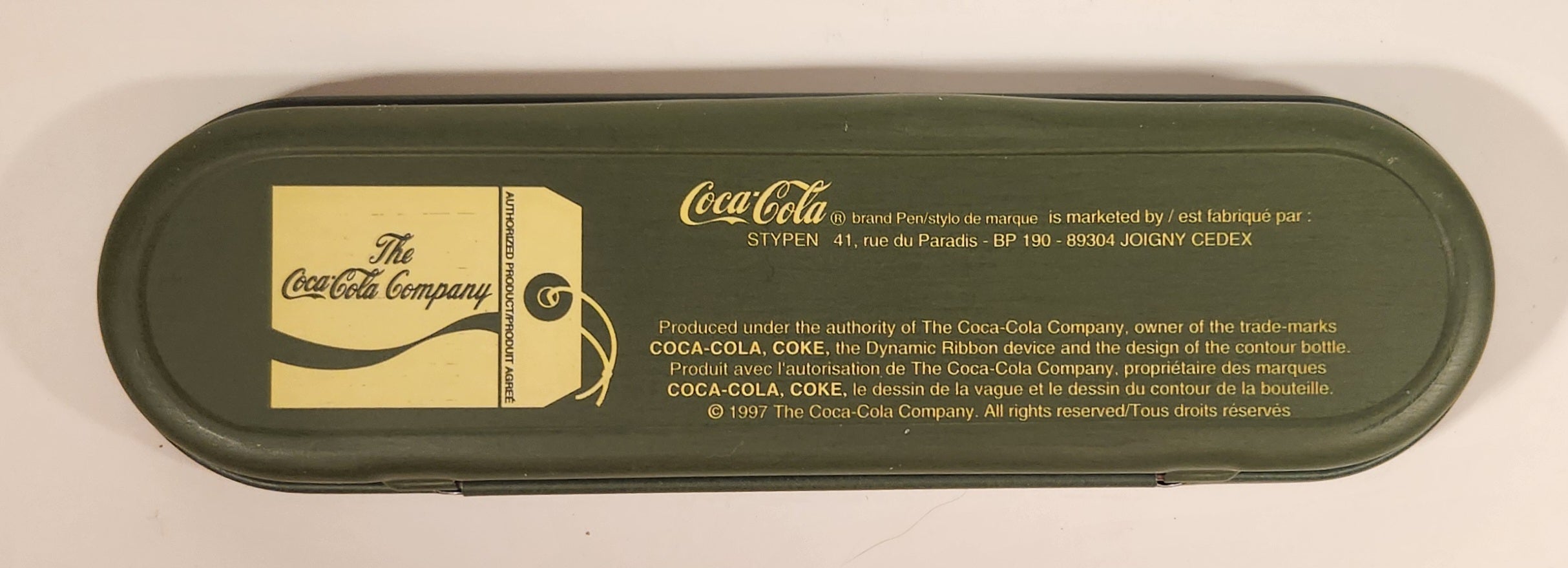 1997 Coca Cola Tin Metal Container 3