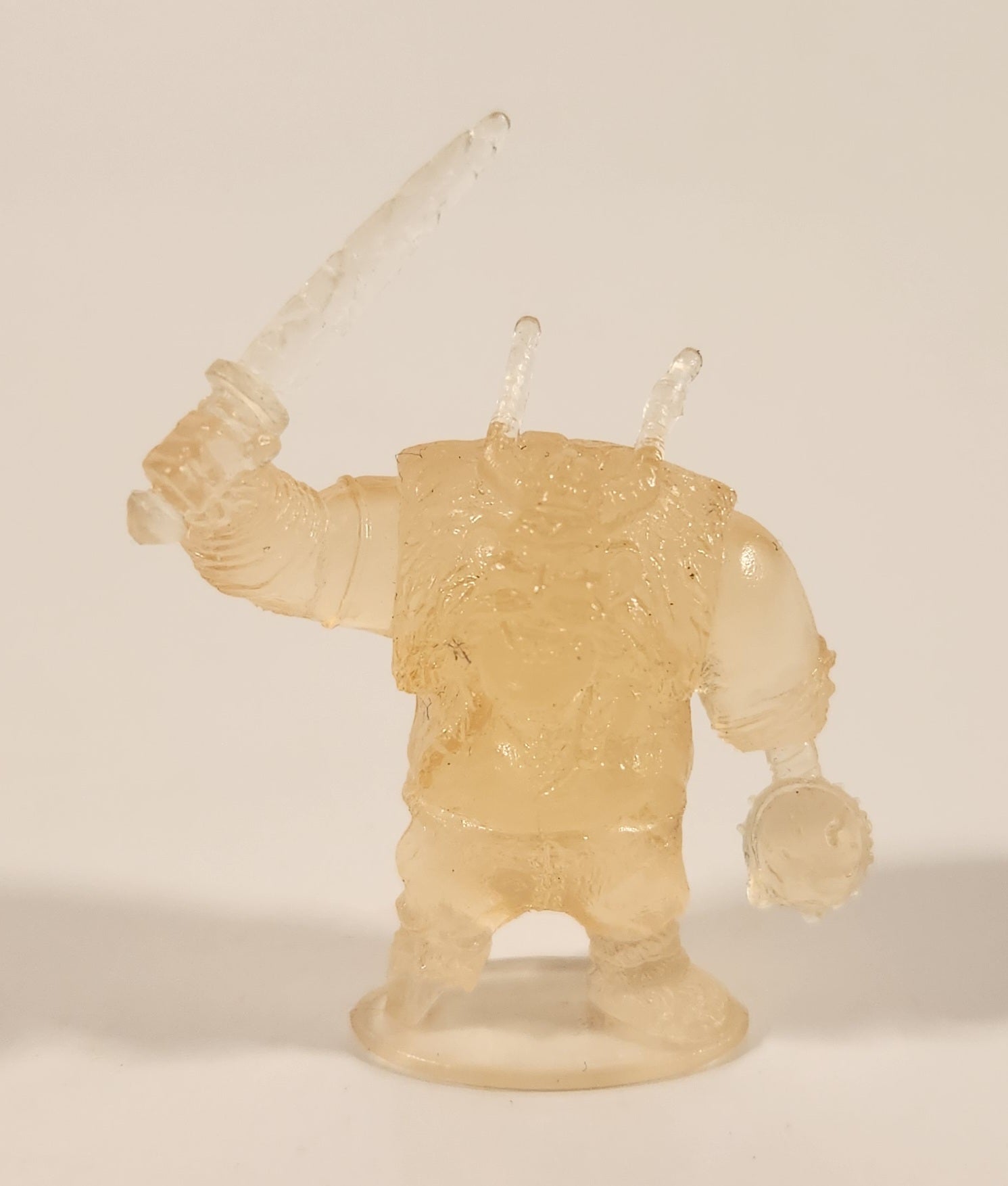 DreamWorks How To Train Your Dragon Gobber The Belch Translucent 2 1/4" Plastic Toy Figure