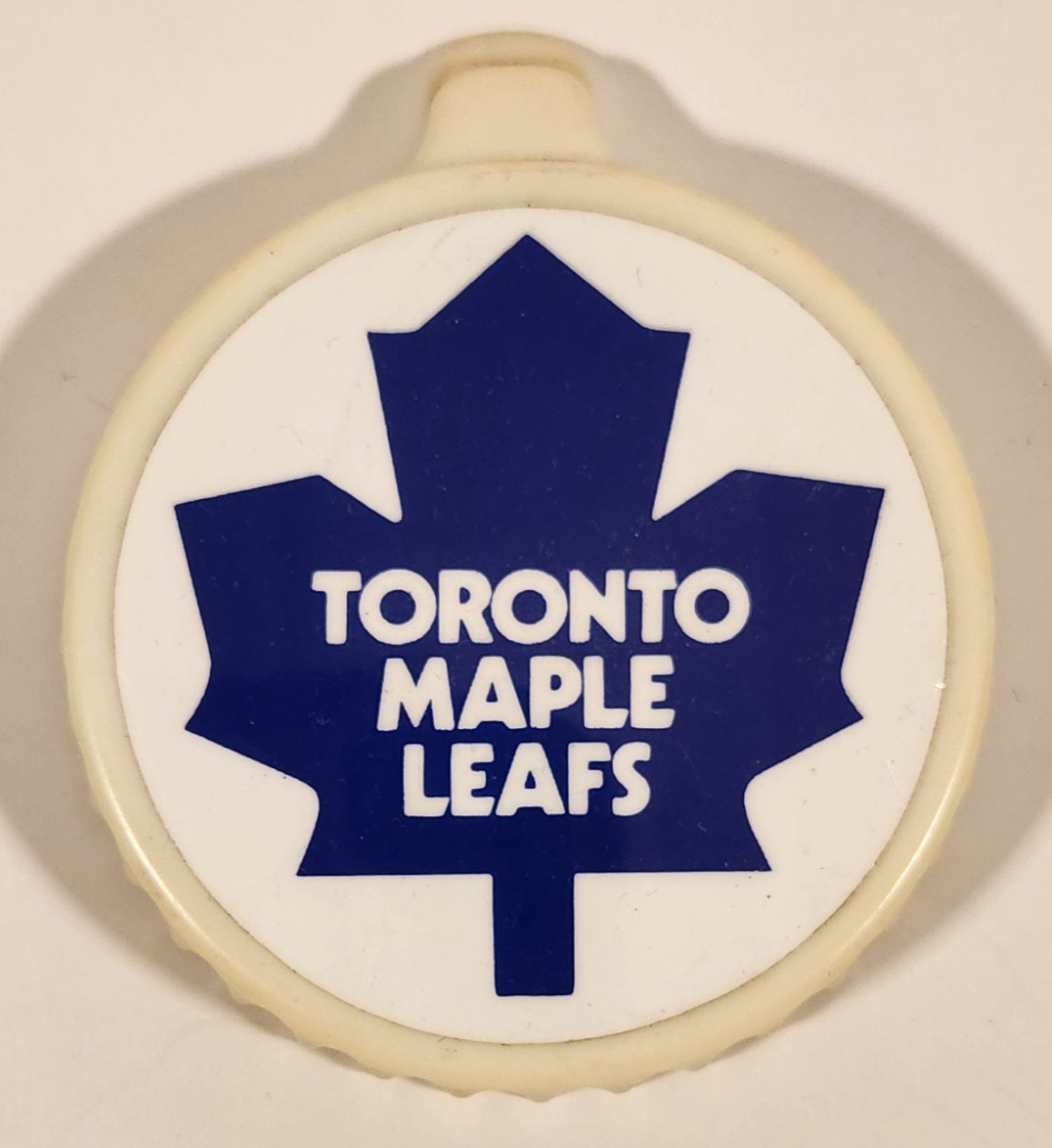 Vintage NHL Toronto Maple Leafs Logo Magnetic Bottle Cap Shaped Bottle Opener