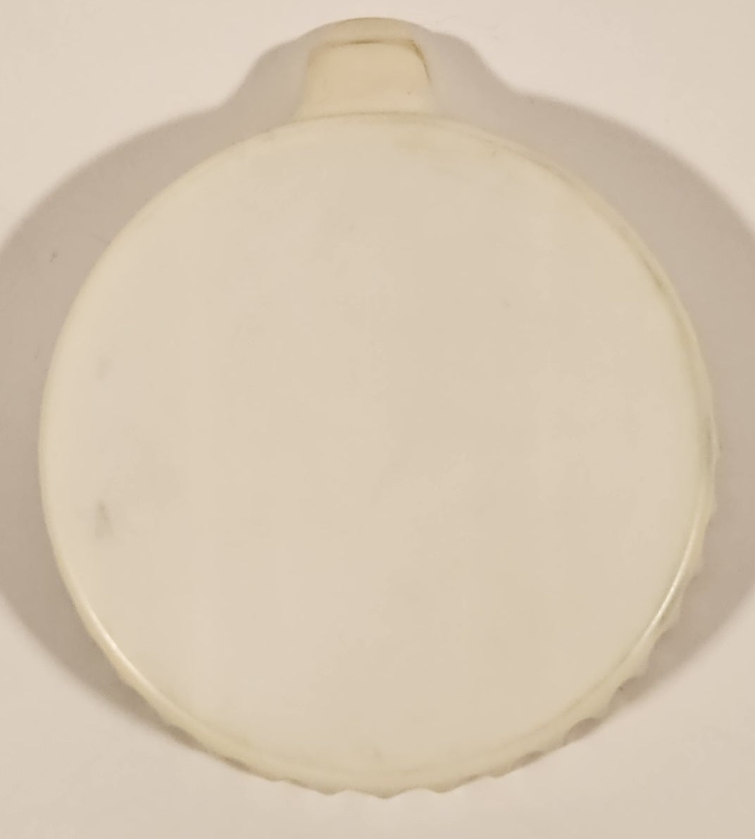 Vintage White Magnetic Bottle Cap Shaped Bottle Opener