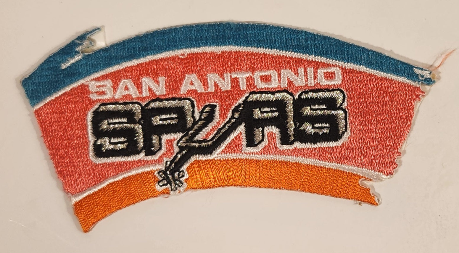 1998 Molson Canadian NBA San Antonio Spurs Embroidered Fabric Patch