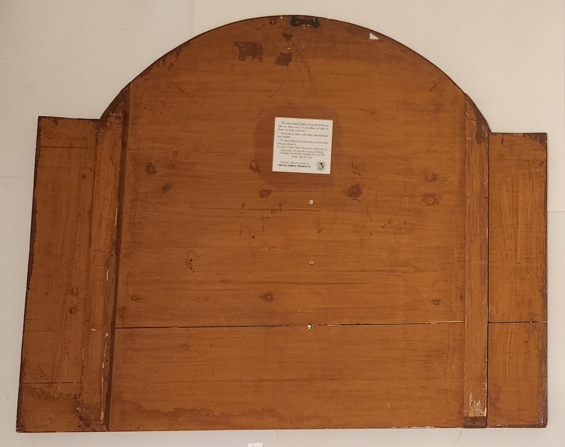 R.S.M. Cole's Gymnasium Gentleman 3D Wood Wall Plaque 6